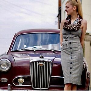 NWOT Anthropologie Floreat Plaid Dress